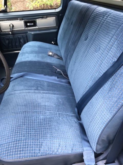 1980 Blue Chevrolet C/K 20 --