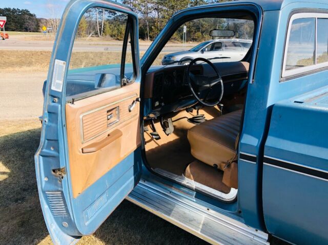 1980 25 Light Blue Metallic Chevrolet C-10 Standard Cab Pickup