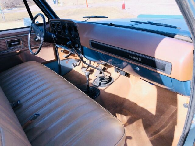 1980 25 Light Blue Metallic Chevrolet C-10 Standard Cab Pickup