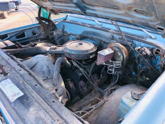 1980 25 Light Blue Metallic Chevrolet C-10 Standard Cab Pickup