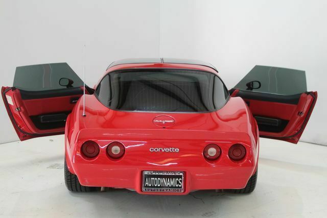 1980 Red Chevrolet Corvette --