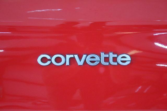1980 Red Chevrolet Corvette --