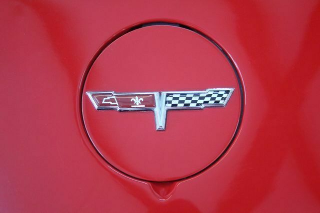 1980 Red Chevrolet Corvette --