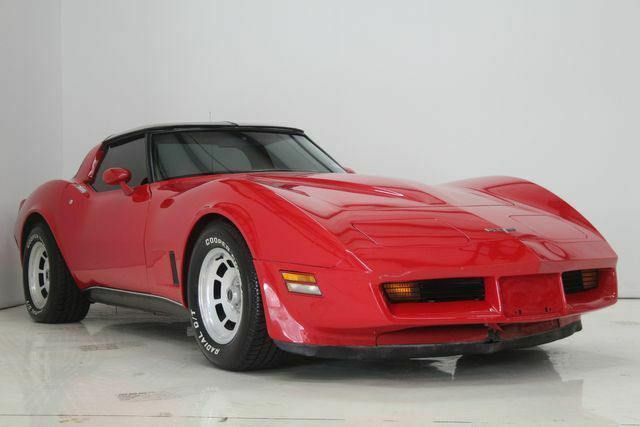 1980 Red Chevrolet Corvette --