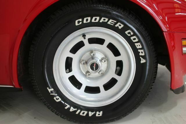 1980 Red Chevrolet Corvette --