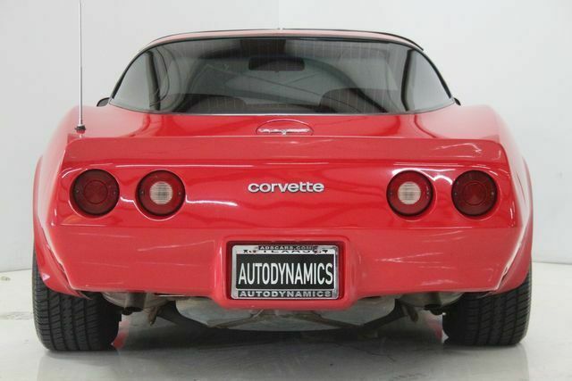 1980 Red Chevrolet Corvette --