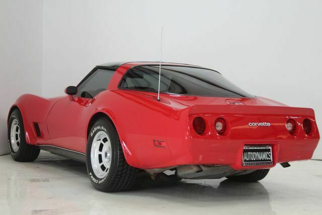 1980 Red Chevrolet Corvette --