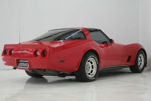 1980 Red Chevrolet Corvette --