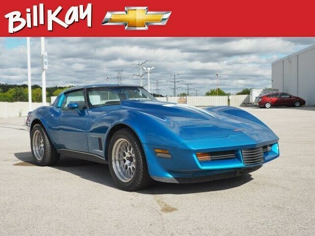 1980 Blue Chevrolet Corvette 2 Dr