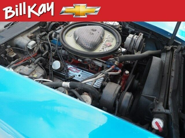 1980 Blue Chevrolet Corvette 2 Dr