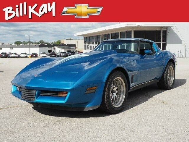 1980 Blue Chevrolet Corvette 2 Dr