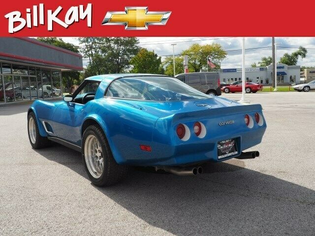 1980 Blue Chevrolet Corvette 2 Dr