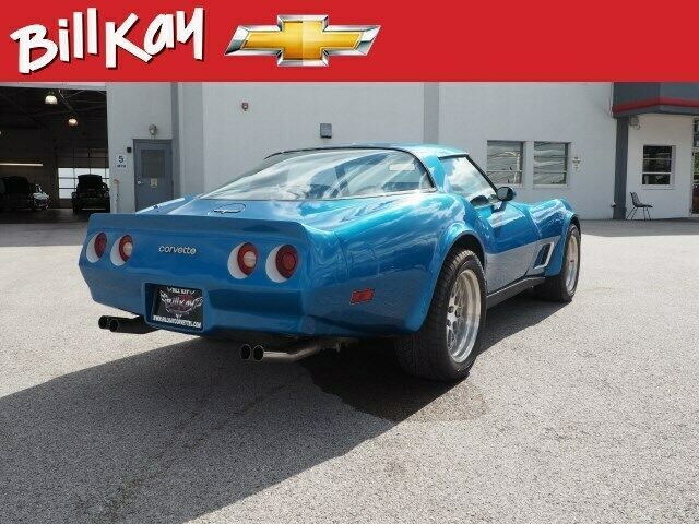 1980 Blue Chevrolet Corvette 2 Dr