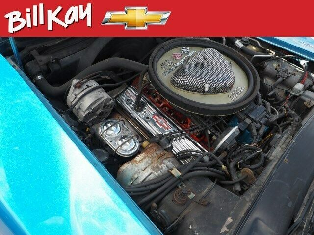 1980 Blue Chevrolet Corvette 2 Dr