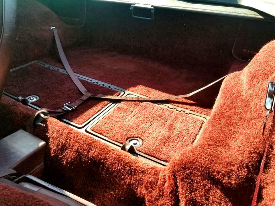 1980 Burgundy Chevrolet Corvette --