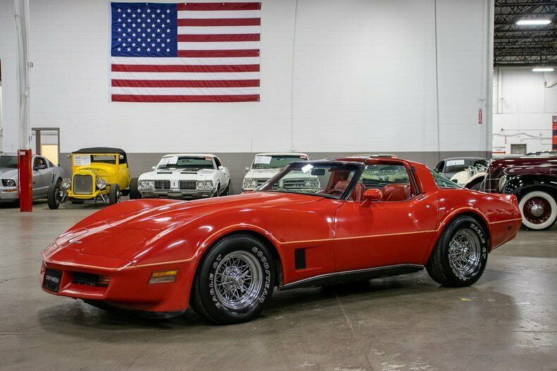 1980 Red Chevrolet Corvette --