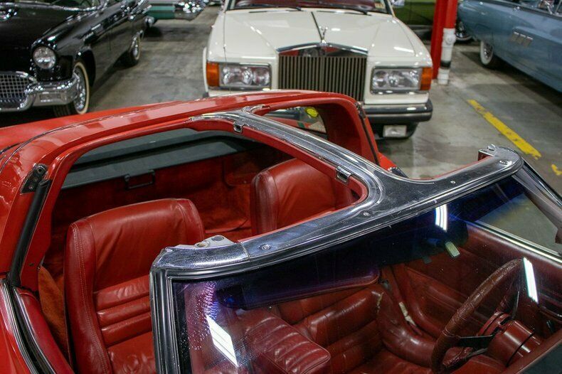 1980 Red Chevrolet Corvette --