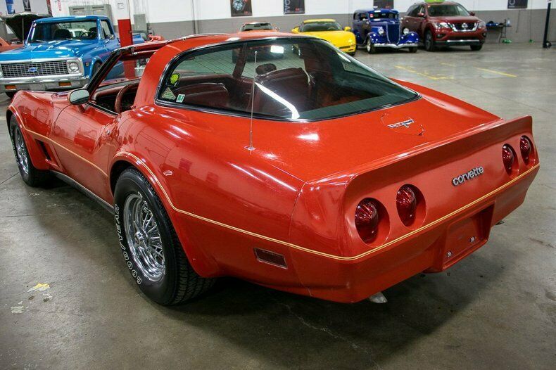 1980 Red Chevrolet Corvette --