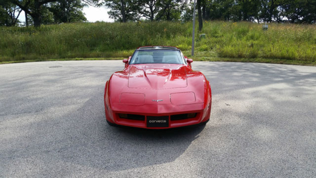 1980 Dark Claret Chevrolet Corvette Coupe