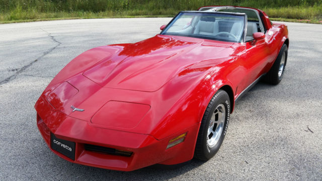 1980 Dark Claret Chevrolet Corvette Coupe