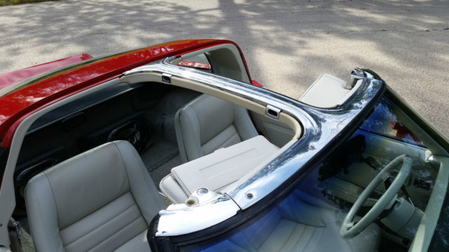 1980 Dark Claret Chevrolet Corvette Coupe