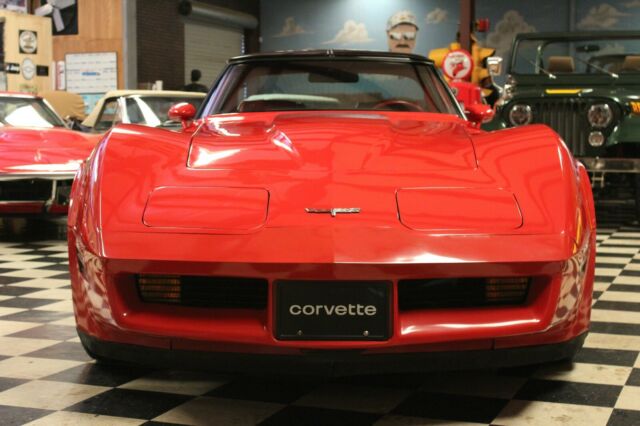 1980 Red Chevrolet Corvette