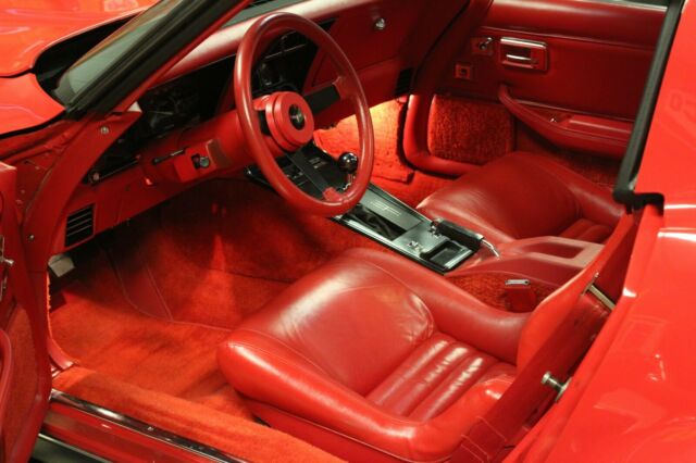 1980 Red Chevrolet Corvette