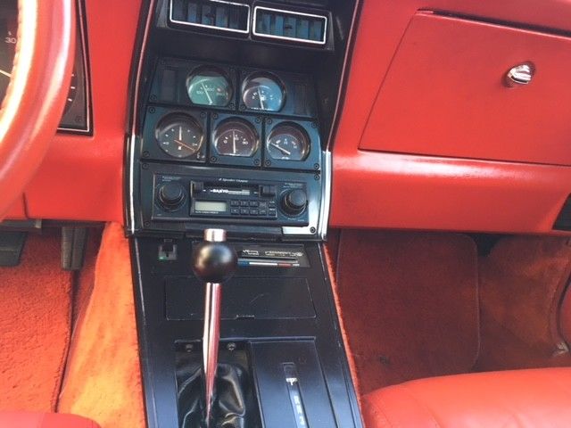 1980 Red Chevrolet Corvette Fastback