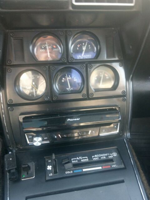 1980 Black Chevrolet Corvette Coupe