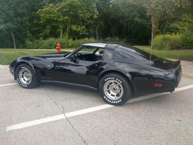 1980 Black Chevrolet Corvette Coupe