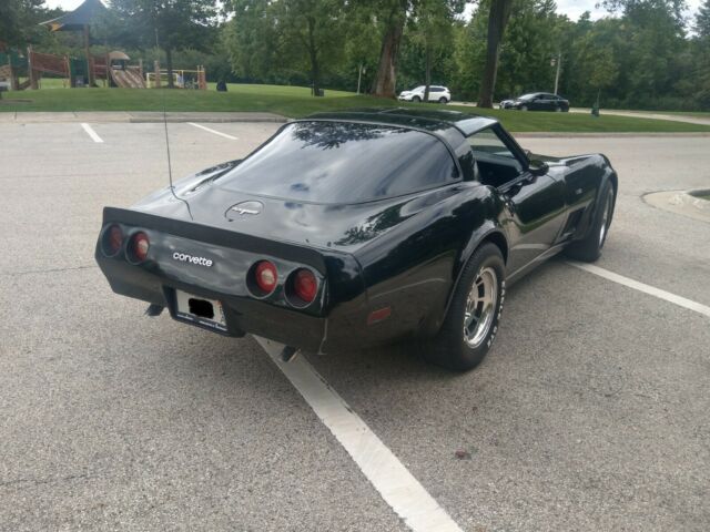 1980 Black Chevrolet Corvette Coupe