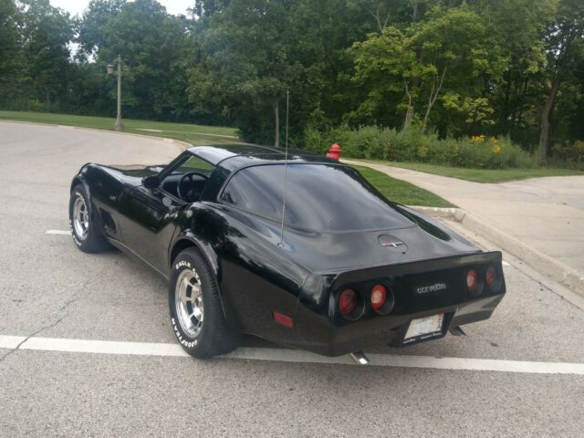 1980 Black Chevrolet Corvette Coupe