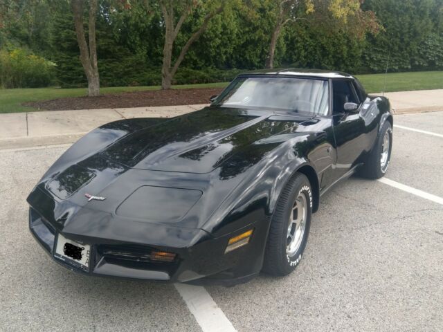 1980 Black Chevrolet Corvette Coupe
