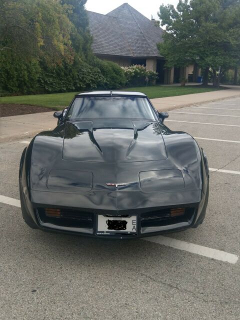 1980 Black Chevrolet Corvette Coupe