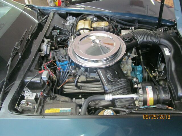 1980 Blue Chevrolet Corvette Coupe