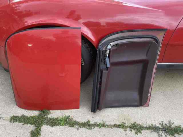 1980 Red Chevrolet Corvette C3 Sports car