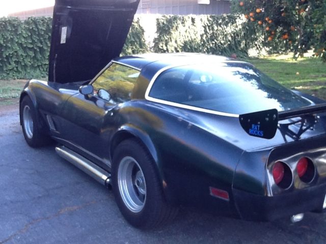 1980 Black Chevrolet Corvette