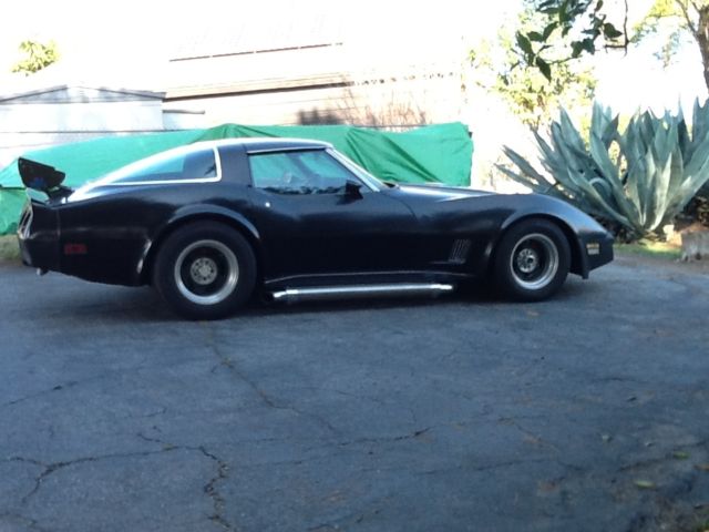 1980 Black Chevrolet Corvette