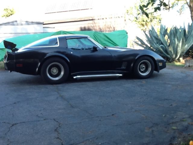 1980 Black Chevrolet Corvette
