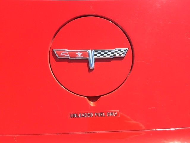 1980 Red Chevrolet Corvette Coupe