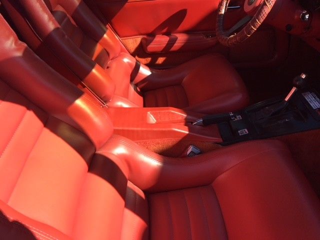1980 Red Chevrolet Corvette Coupe