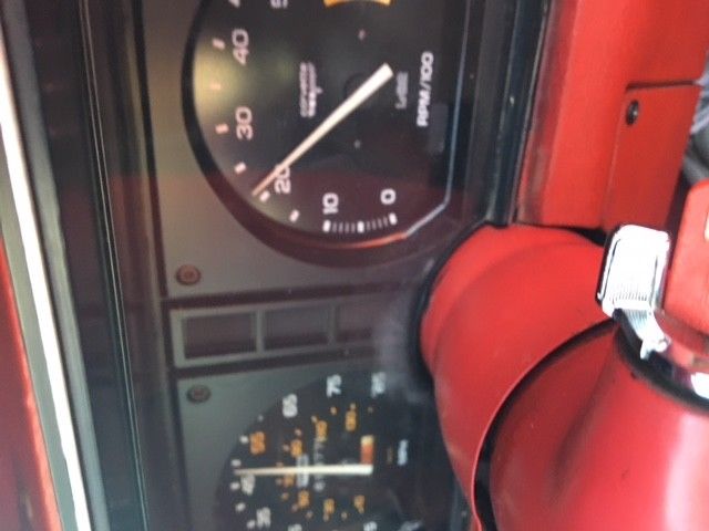 1980 Red Chevrolet Corvette Coupe