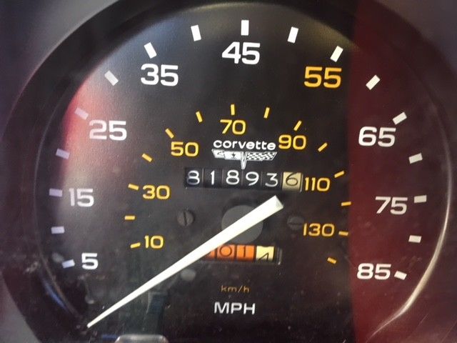 1980 Red Chevrolet Corvette Coupe