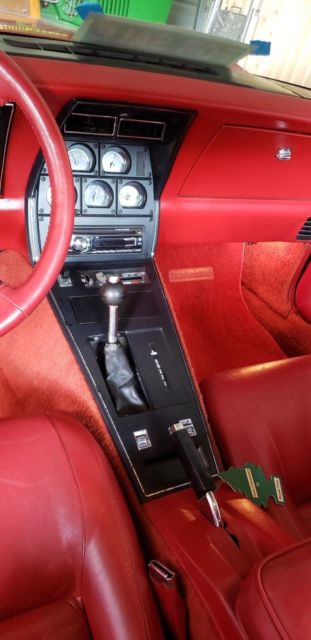 1980 Red Chevrolet Corvette Coupe
