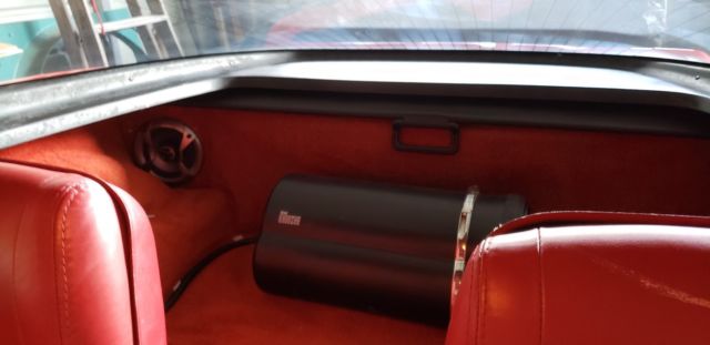 1980 Red Chevrolet Corvette Coupe