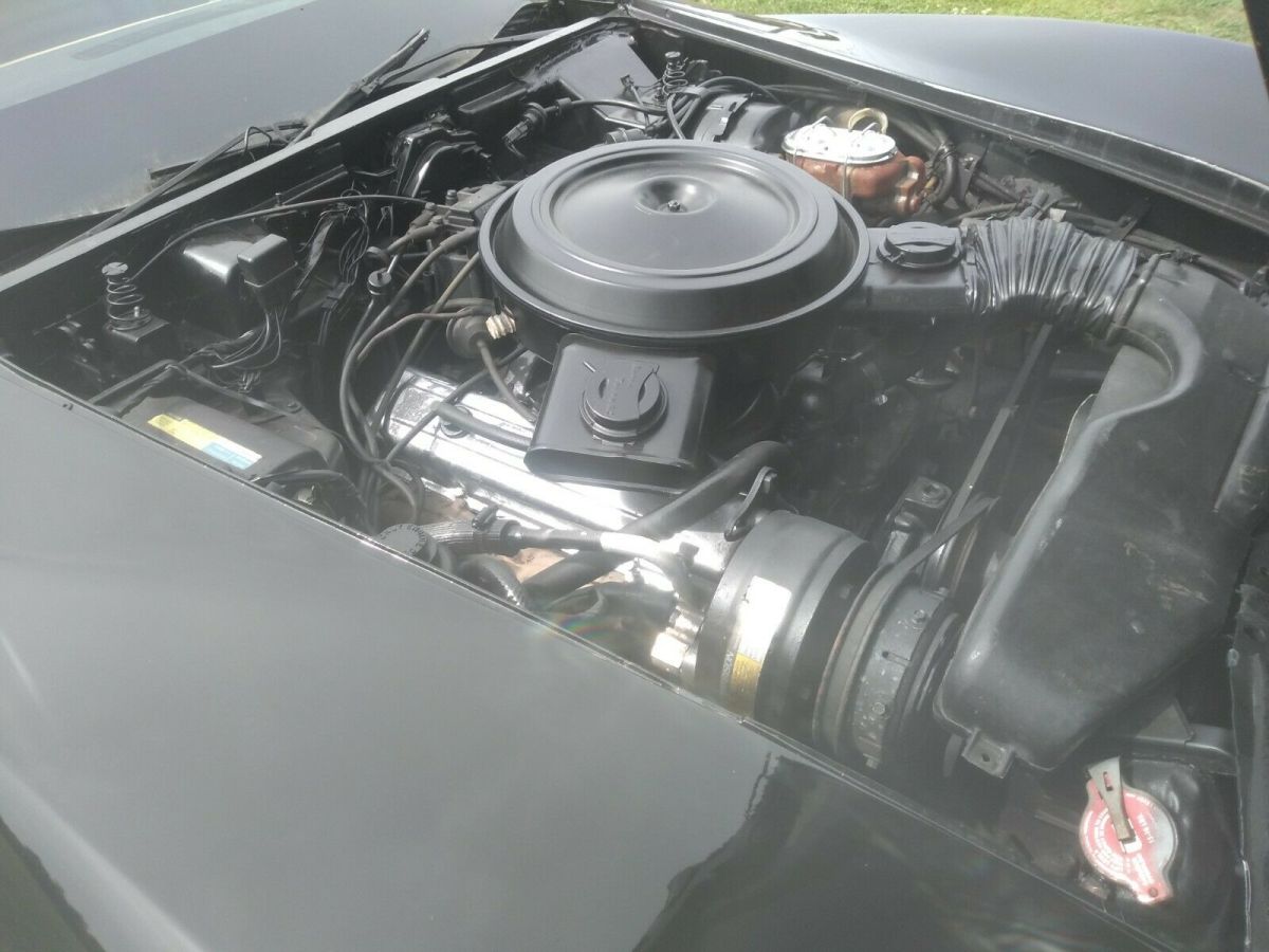 1980 Black Chevrolet Corvette Convertible