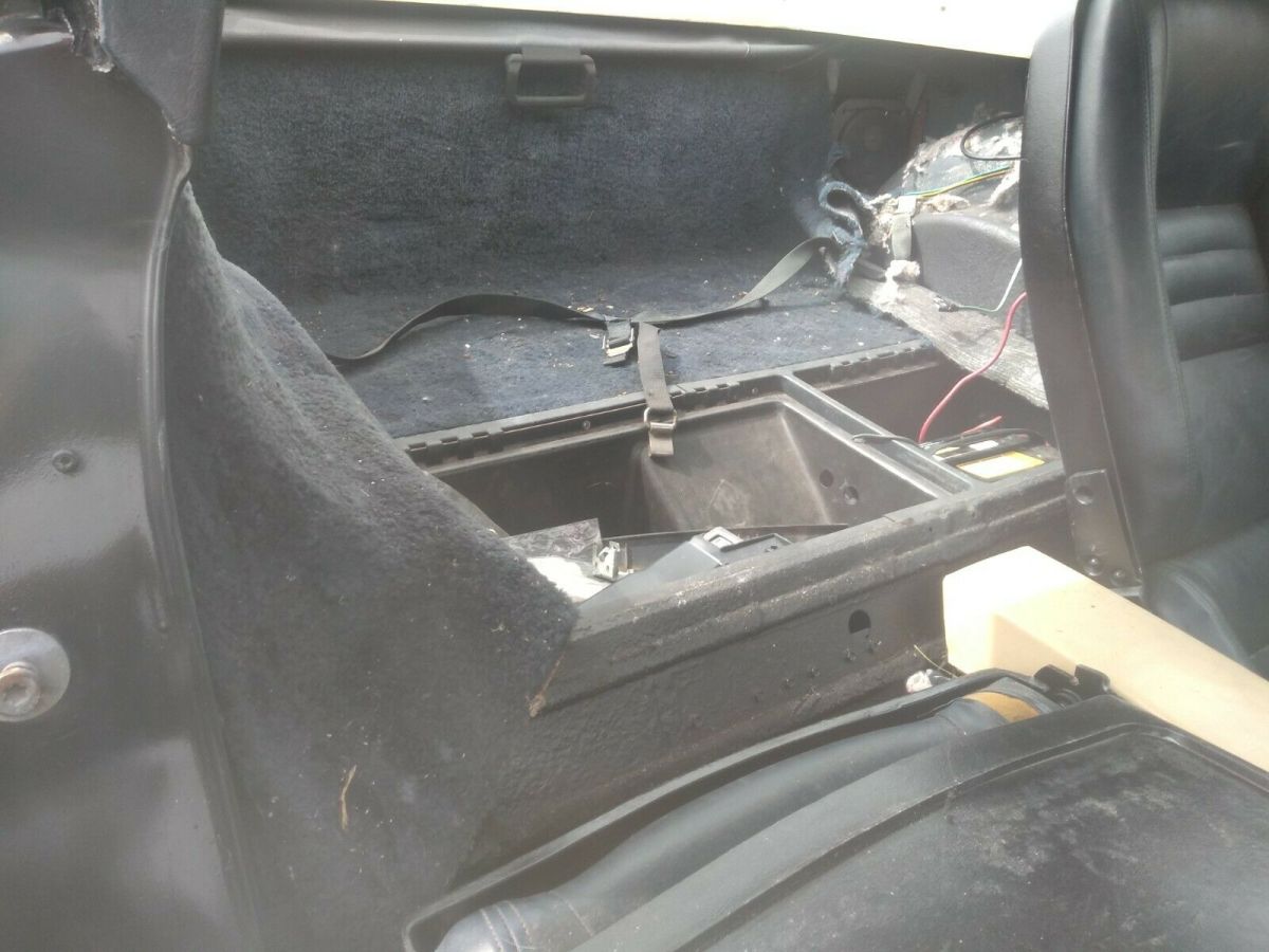 1980 Black Chevrolet Corvette Convertible