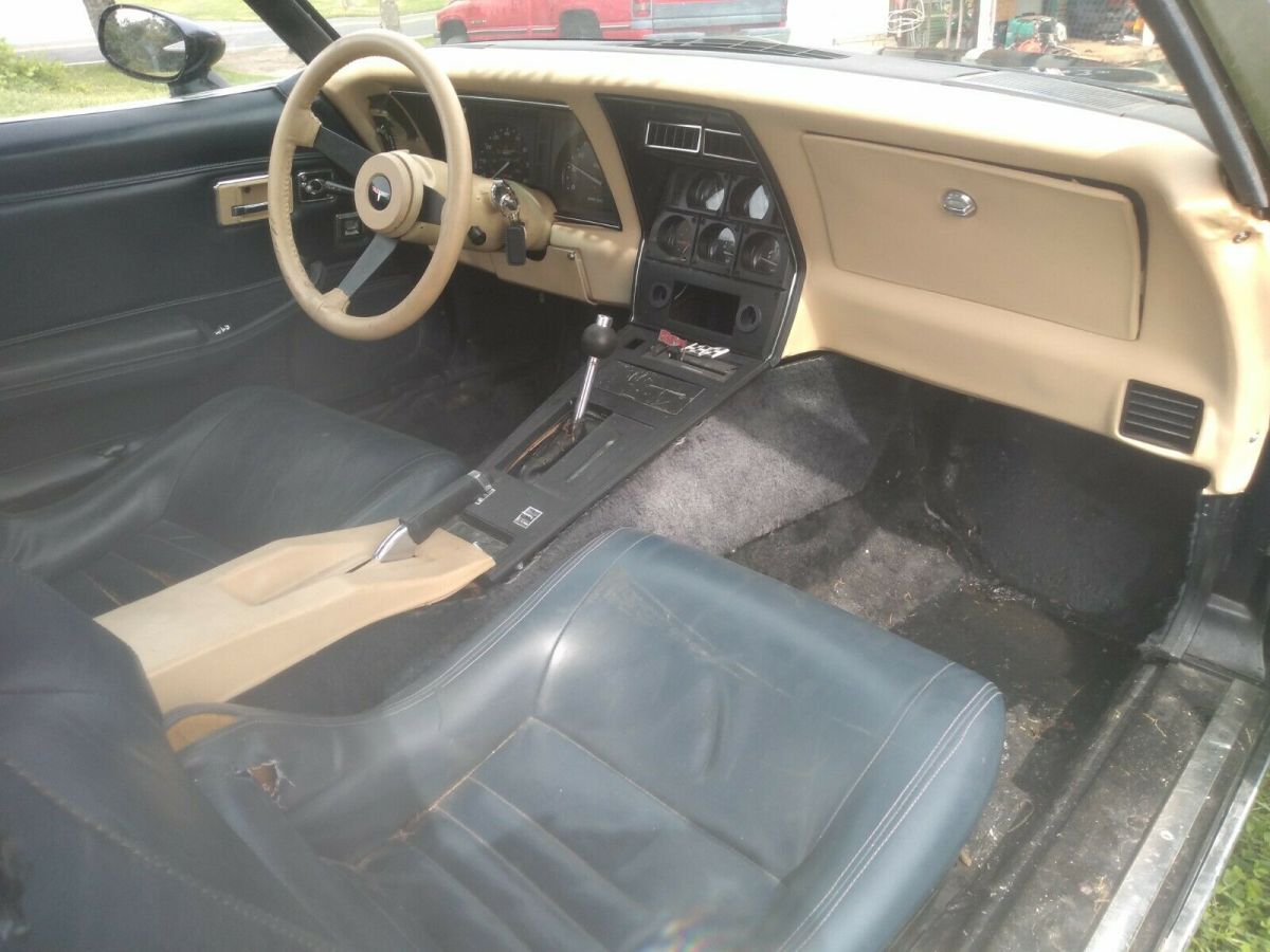 1980 Black Chevrolet Corvette Convertible