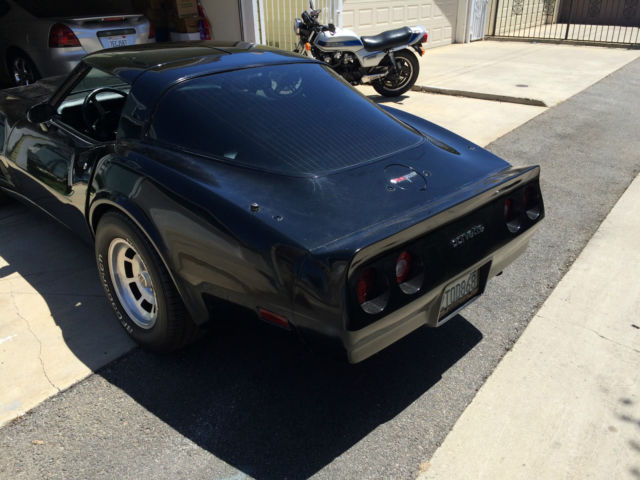 1980 Black Chevrolet Corvette