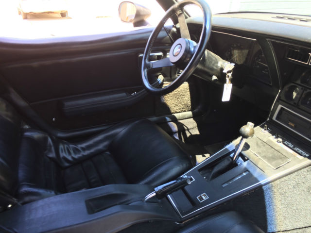 1980 Black Chevrolet Corvette